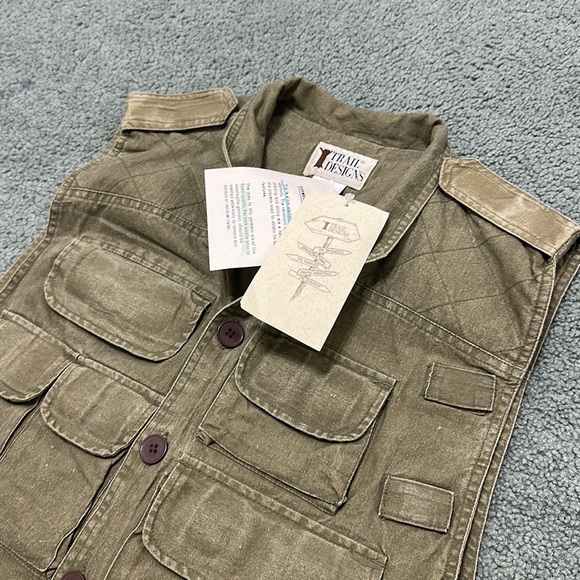 VTG Trail Designs Traveler Vest Hunting Fishing Safari Photography men’s M - Picture 3 of 6